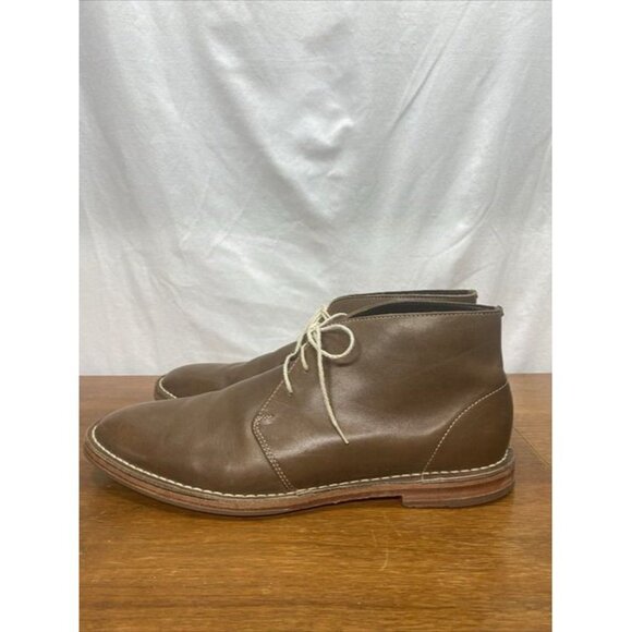 Cole Hahn Mens Brown Leather Chukka Ankle Boot Size 12 EUC - Picture 2 of 9